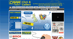 Desktop Screenshot of caarparts.co.uk